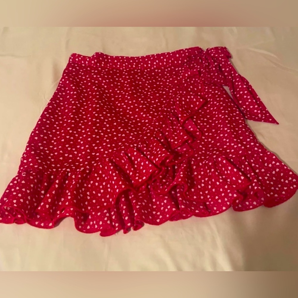 Polka dot skirt